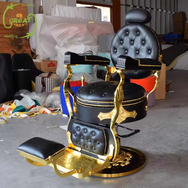 luxury barber chair