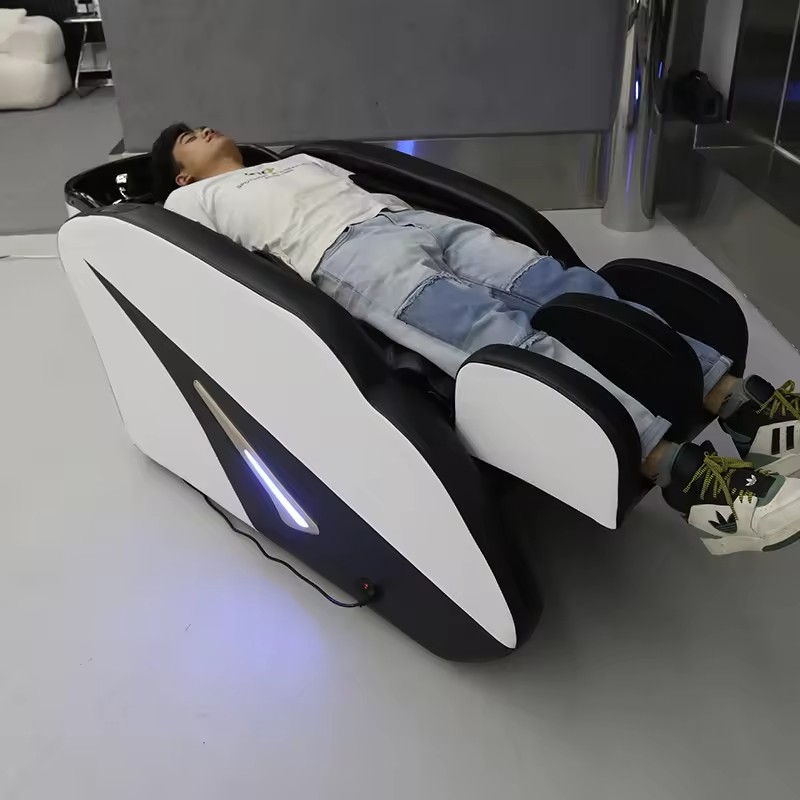 Electric Massage Barber Shop Shampoo Chair