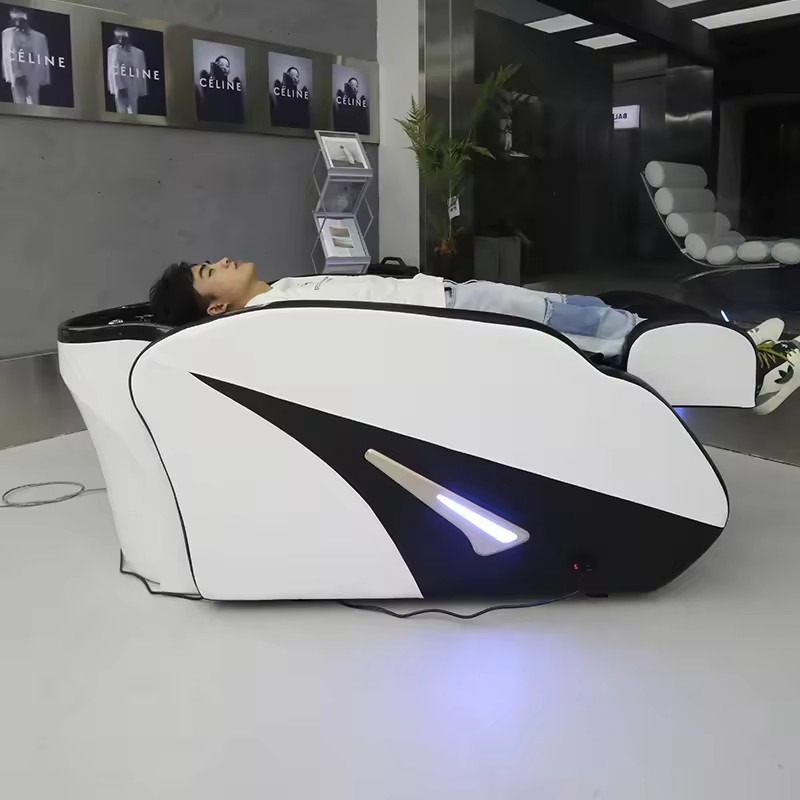 Electric Massage Barber Shop Shampoo Chair