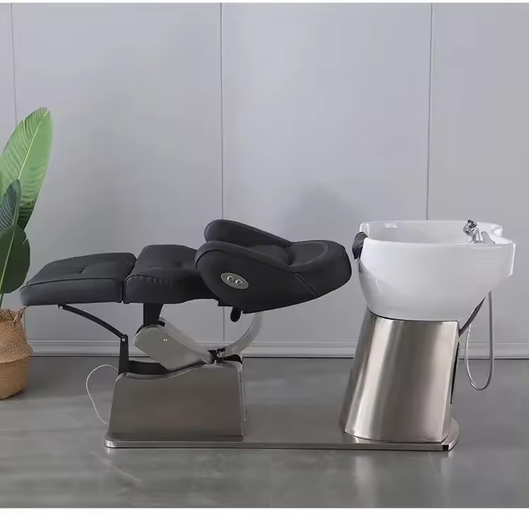 black washing chair