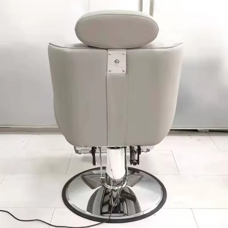Modern Grey Electric Adjustable Styling Barber Chair