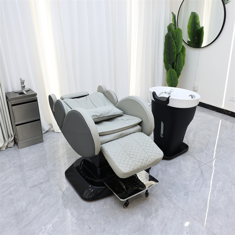 hair salon shampoo bowls and chairs
