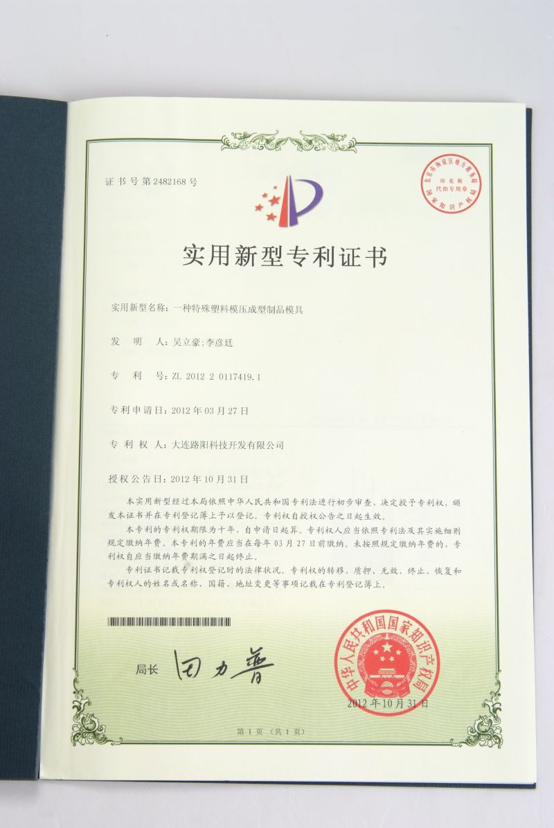 Патентное свидетельство на полезную модель 02