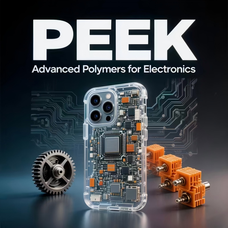 Aplicarea materialului PEEK în domeniul produselor electronice și electrice