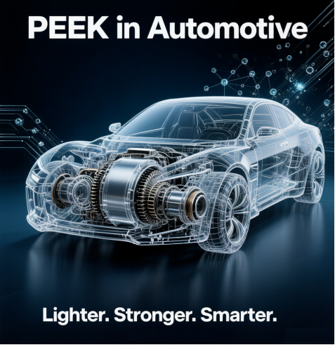 Aplicações do material PEEK na indústria de fabricação automotiva