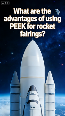 В чём преимущества использования PEEK для изготовления обтекателей ракет?