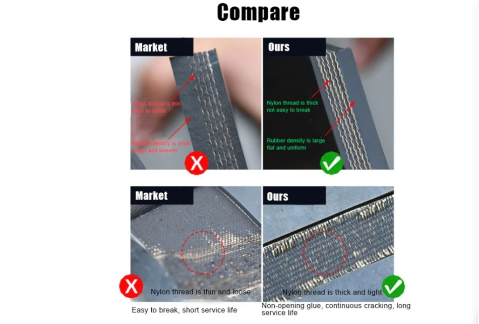 Flame resistant conveyor belts