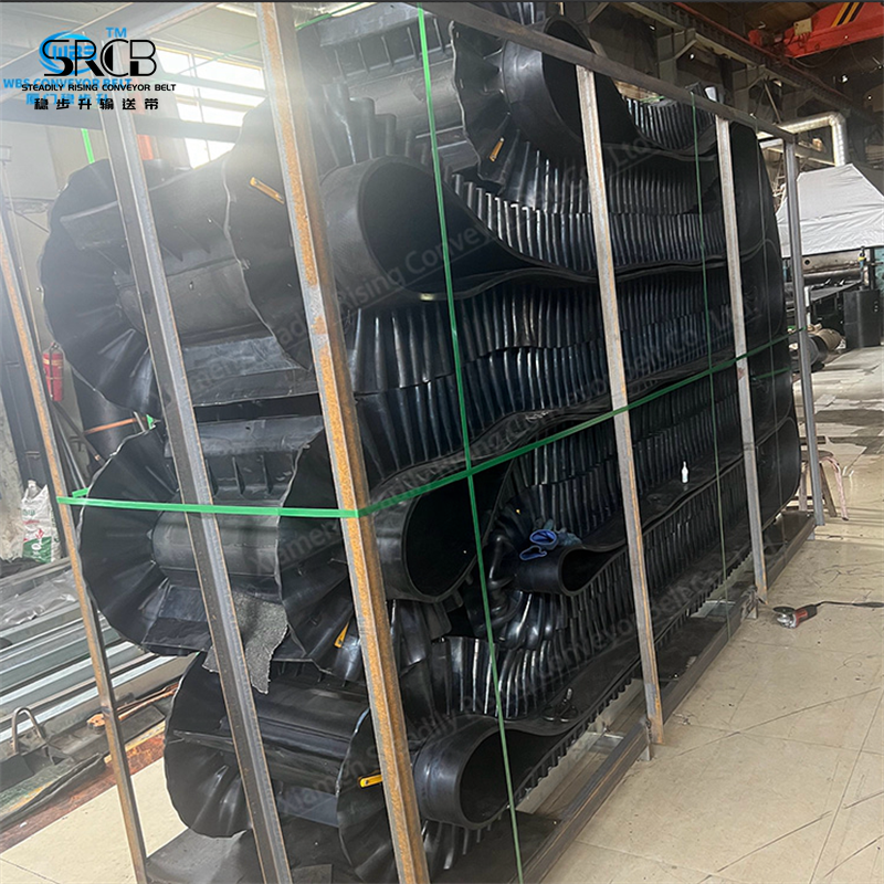The introduction of steep incline conveyor belt parameters