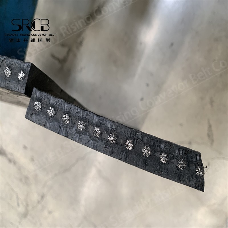 Hot resistance steel cord conveyor belt
