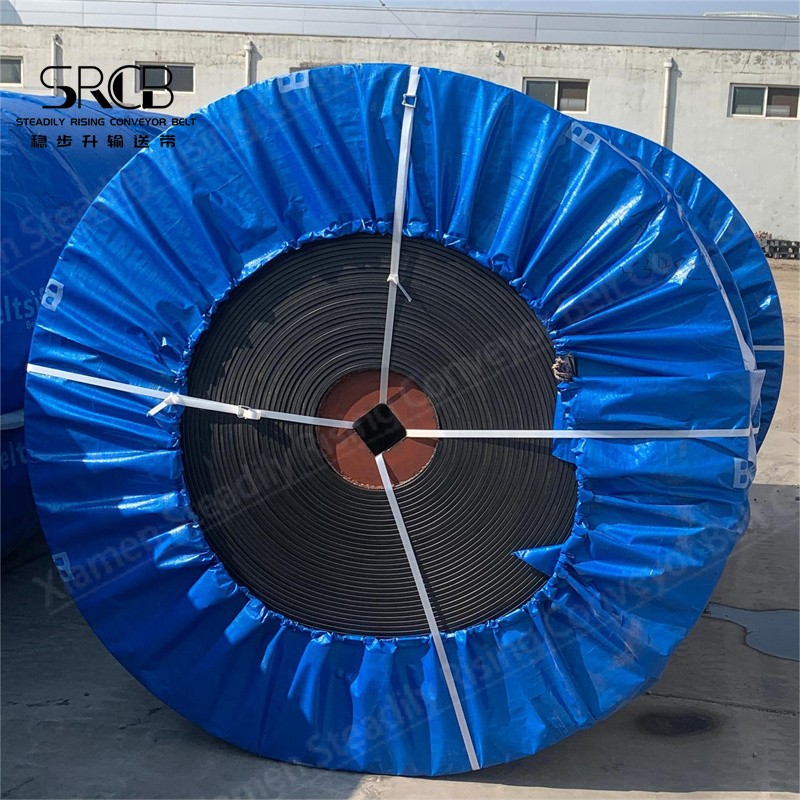 What is the high temperature-resistant conveyor belt made of?