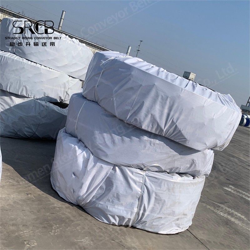 Introduction and images of high temperature resistant conveyor belt 400-500 degrees.