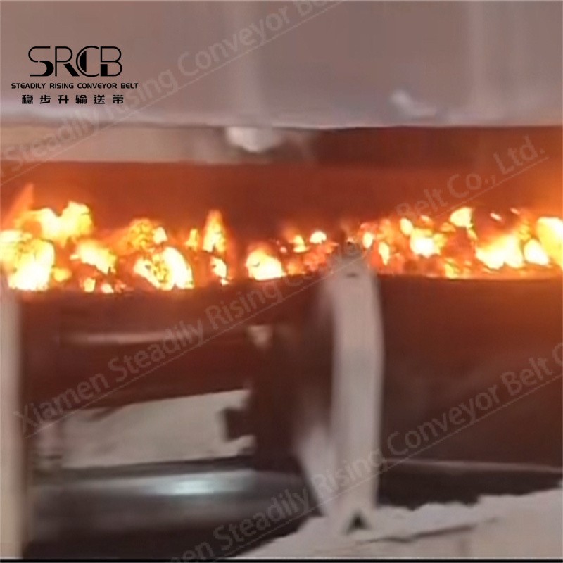 EP heat-resistant conveyor belt