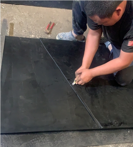 vulcanization process of polyester conveyor belt