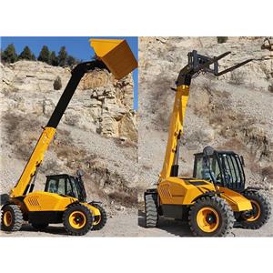 4x4 Wheel Telescopic Boom Loader Compact Loader