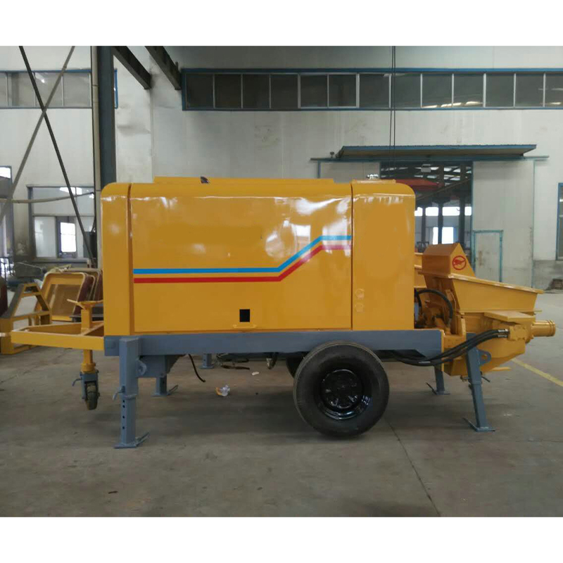 High Pressure Mobile Concrete Mixer Pump