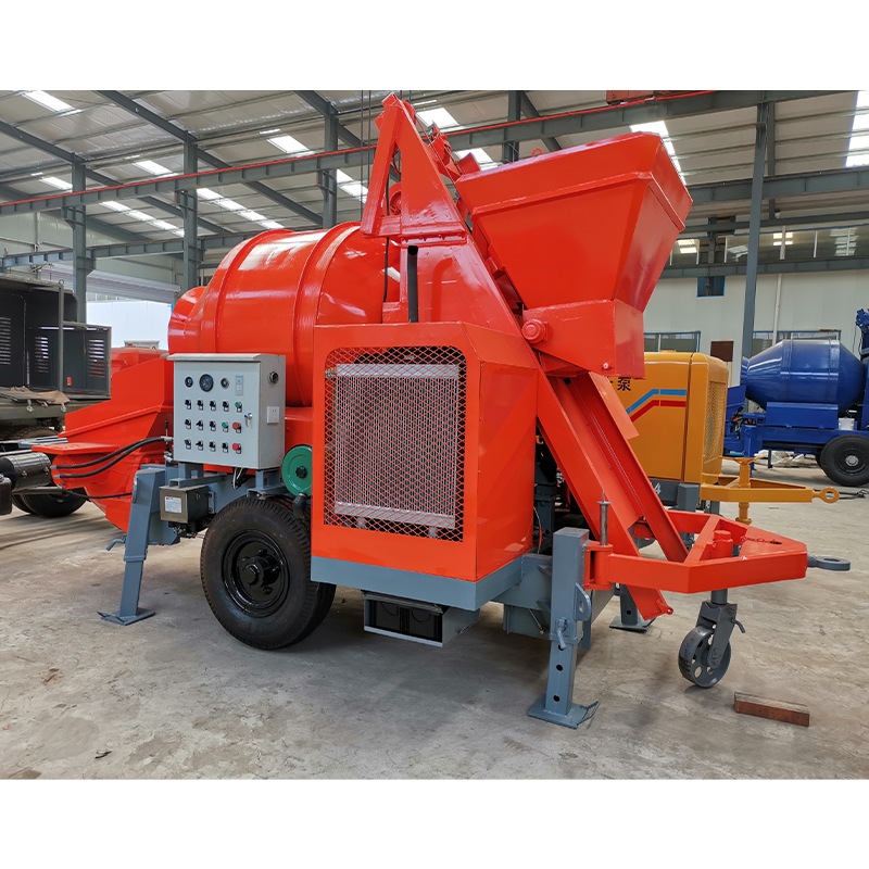 New Good Performance Small Hydraulic Concrete Pump Mixer Truck