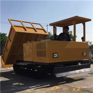 La mini chenille de machines agricoles dépiste un tombereau sur chenilles de 3 tonnes