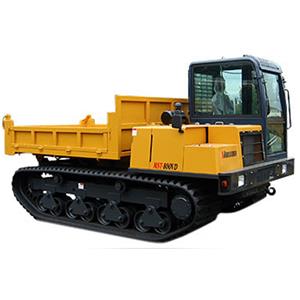 6 na toneladang MST Rubber Carrier Crawler Dumper