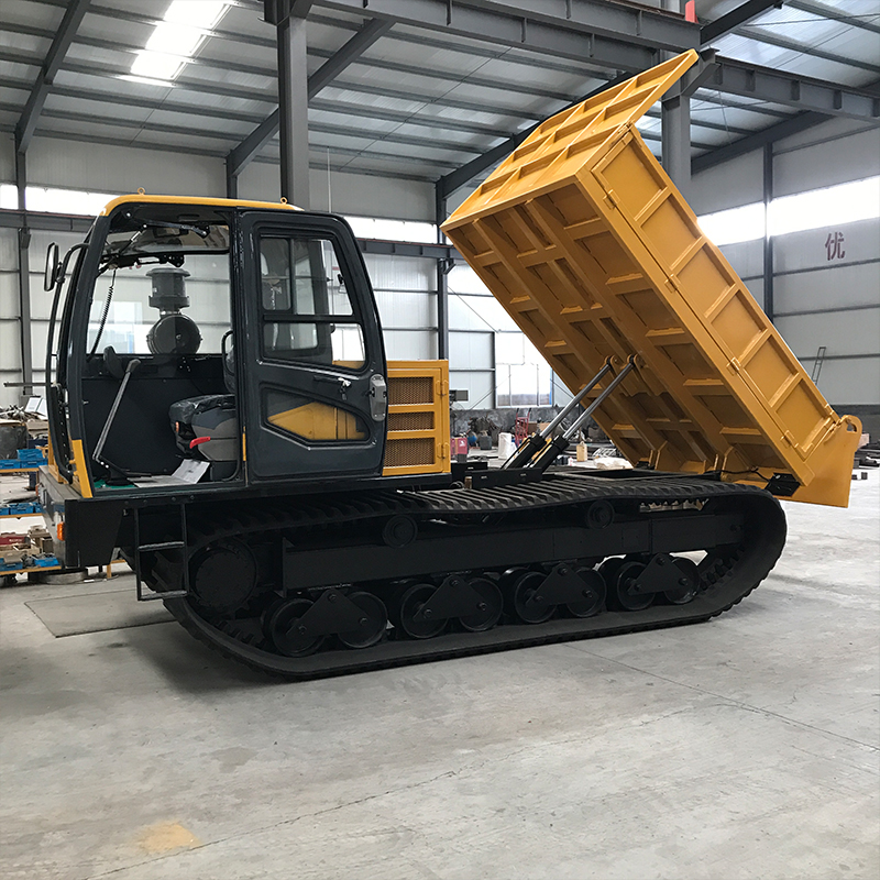 10 Ton Dump Truck For Crawler Tracks Rubber