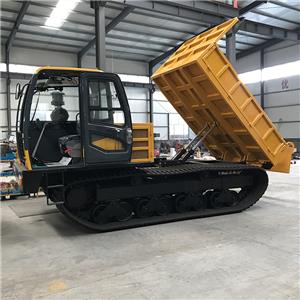 10 Ton Dump Truck For Crawler Tracks Rubber