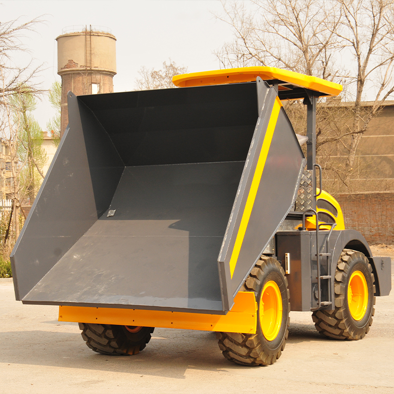 7 Ton 180 Degree Rotary Hopper Site Dumper