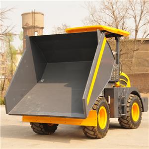 7 Tonnen 180-Grad-Rotary Hopper Site Dumper