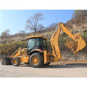 2 toneladang Backhoe Loader Euro 5 Engine