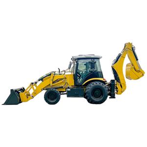 Compact 4 Wheel Drive Loader Mini Backhoe Loader Cat