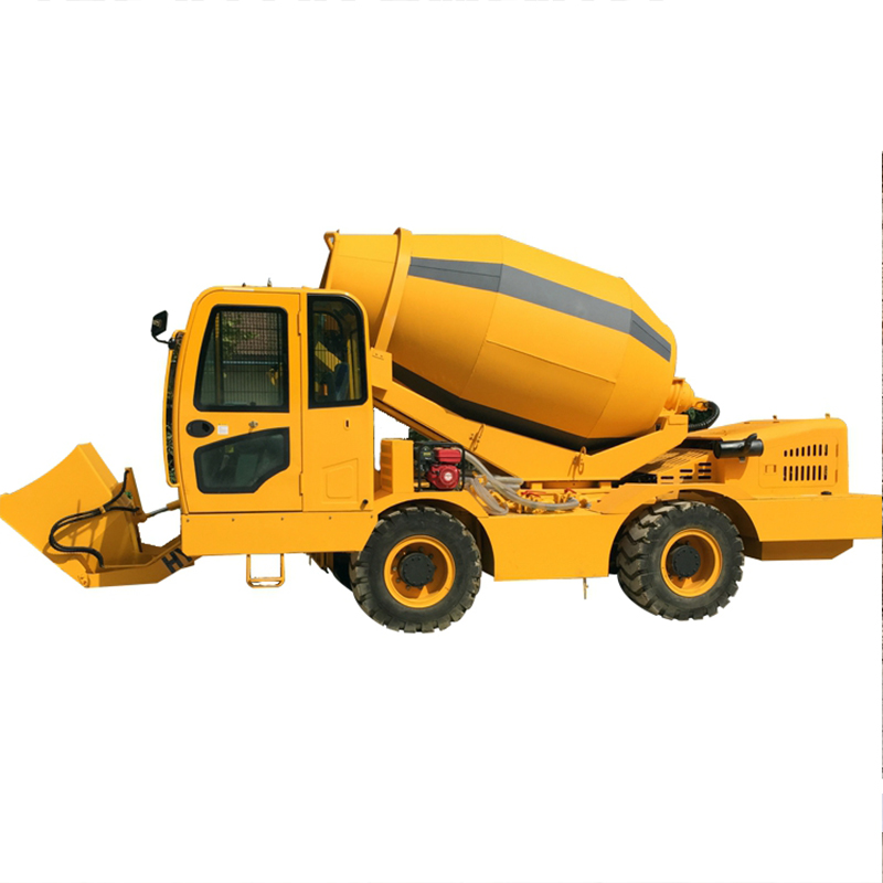 5m3 Self Loading Mobile Concrete Mixer Pump