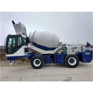 3.5m3 Self Loading Maliit na Mobile Concrete Mixers Trucks