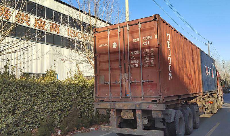 Livrare către agent prin container