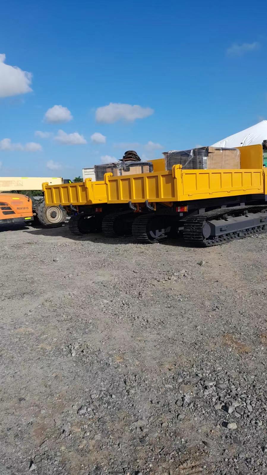 6 tons crawler dumper