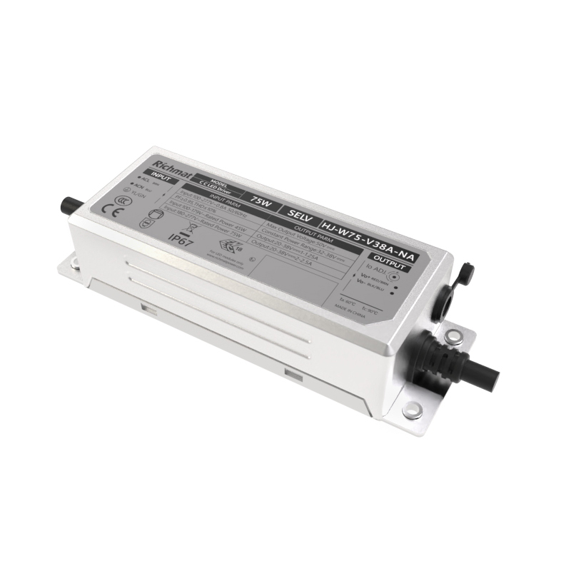 75W NA Dimmable LED Driver IP67 5 Years-Richmat