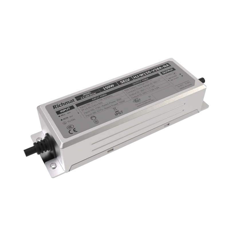 150W NA Dimmable LED Driver IP67 5 Years-Richmat