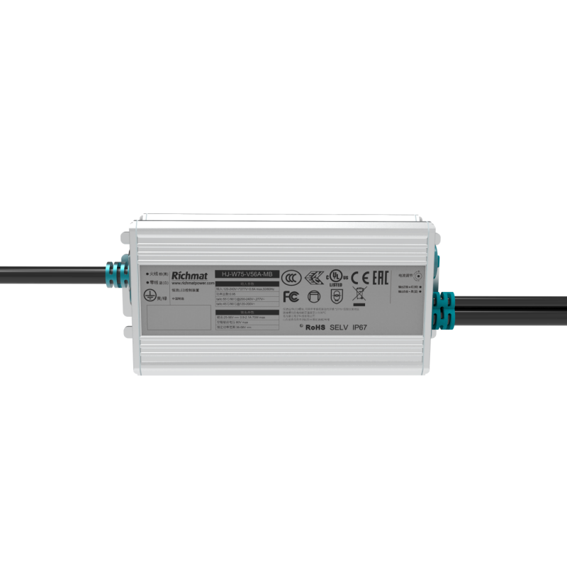 MB 75W Dimmable LED Driver IP67 5 Years-Richmat