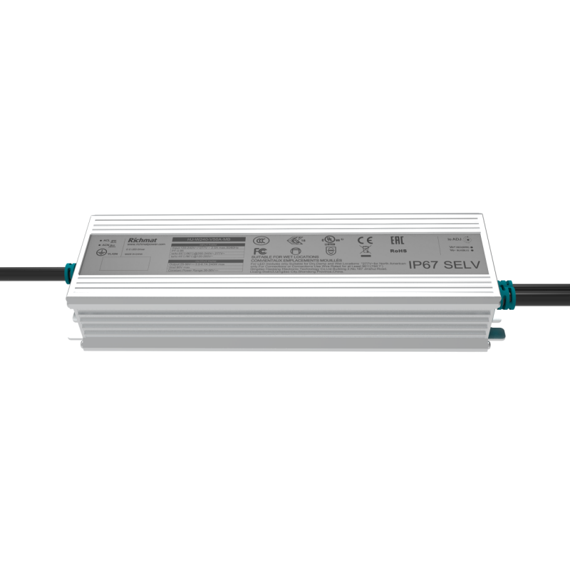 MB 240W Dimmable LED Driver IP67 5 Years-Richmat