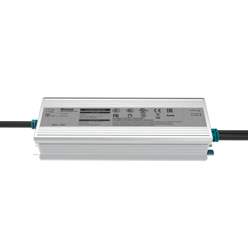 MB 200W Dimmable LED Driver IP67 5 Years-Richmat