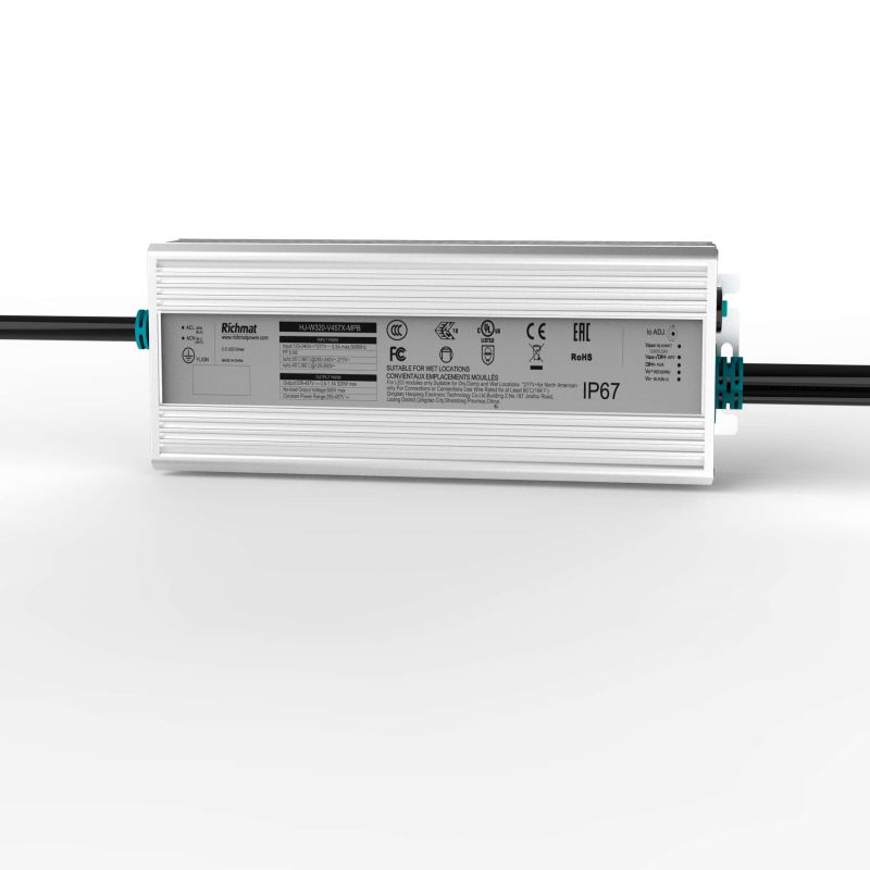 320W MPB Dimmable LED Driver IP67 5 Years-Richmat