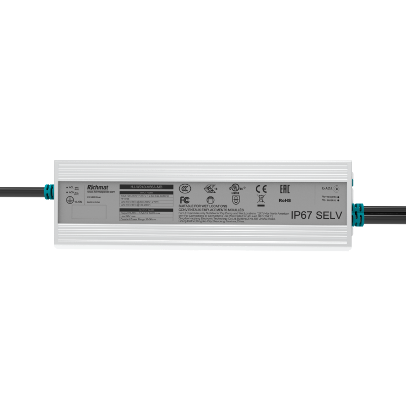 240W MB Dimmable LED Driver IP67 5 Years-Richmat