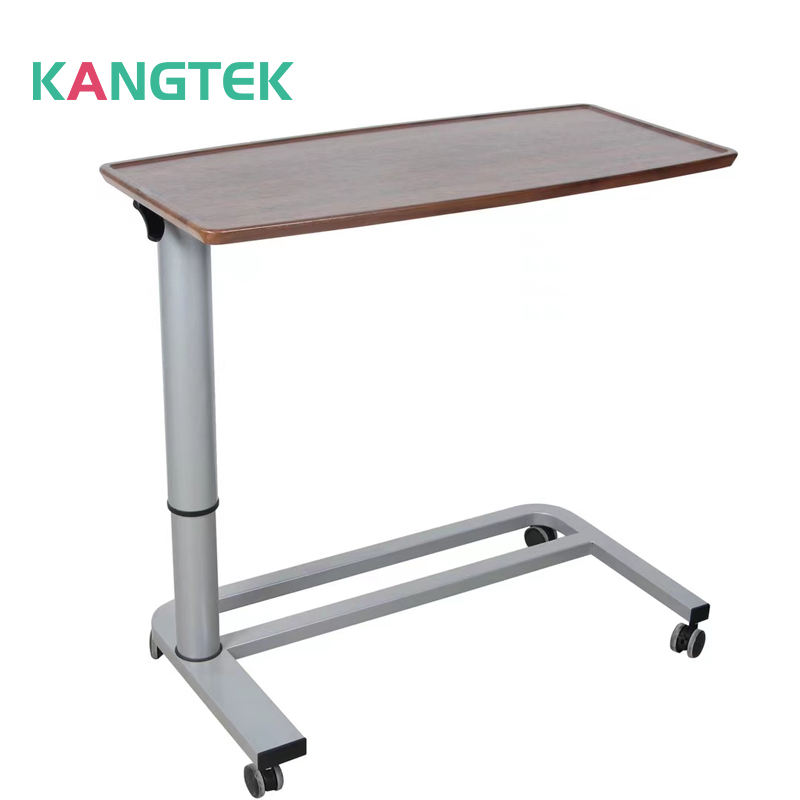 Medical Adjustable Overbed Table For Hospital