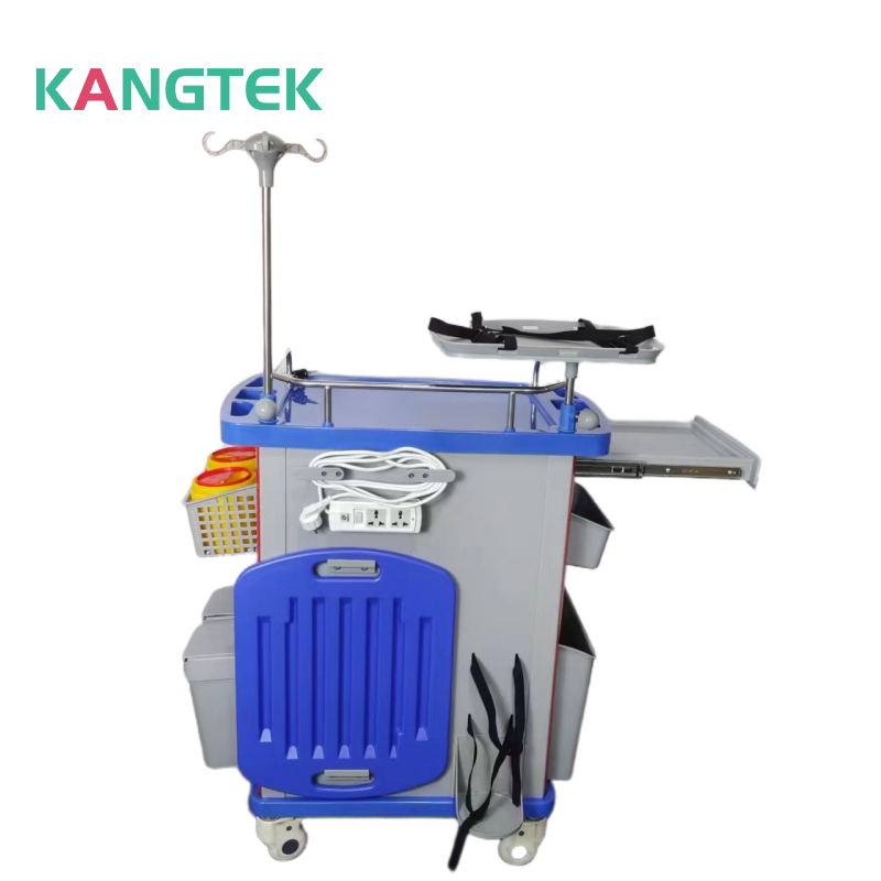 Medical Crash Cart Trolley For Hospital