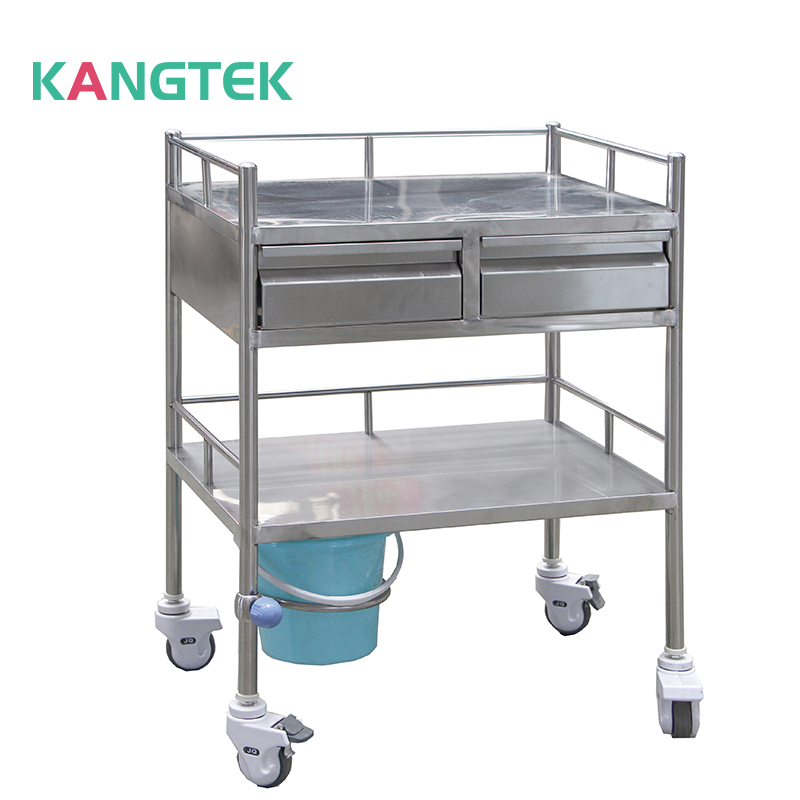 Chariot d'anesthésiologiste pour mobilier d'hôpital