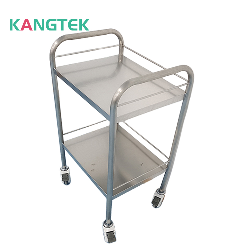 Stainless Steel Medical Isolation Crash Cart