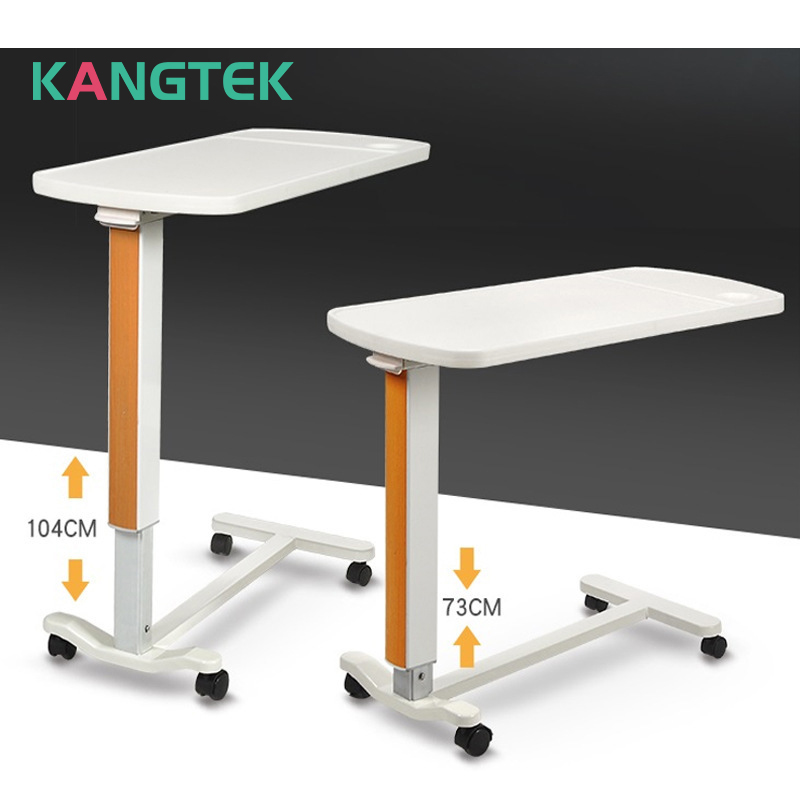 Ginamit ng Pasyente ang Overbed Table Para sa Ospital