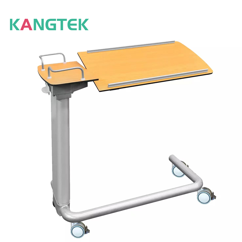 Hospital Patient Bed Table With Drawer