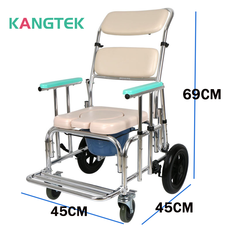 เก้าอี้ขนส่ง Rollator ทางการแพทย์สำหรับเฟอร์นิเจอร์โรงพยาบาล