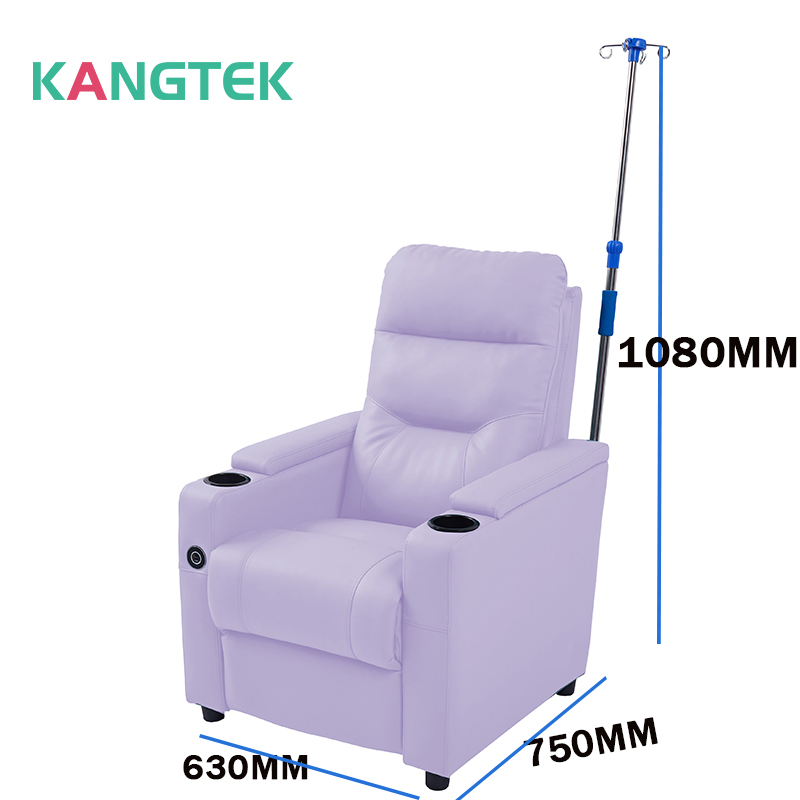 Hospital Iv Infusion Lounge Chair For Medical