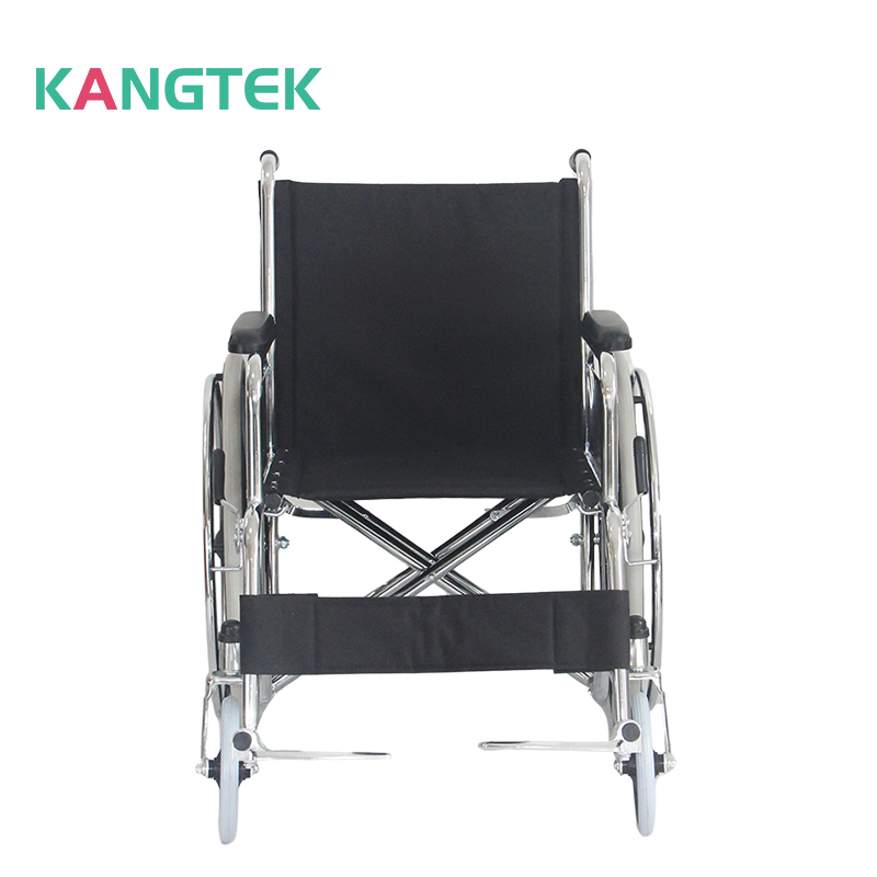 Se vende silla de ruedas plegable ajustable y moderna.