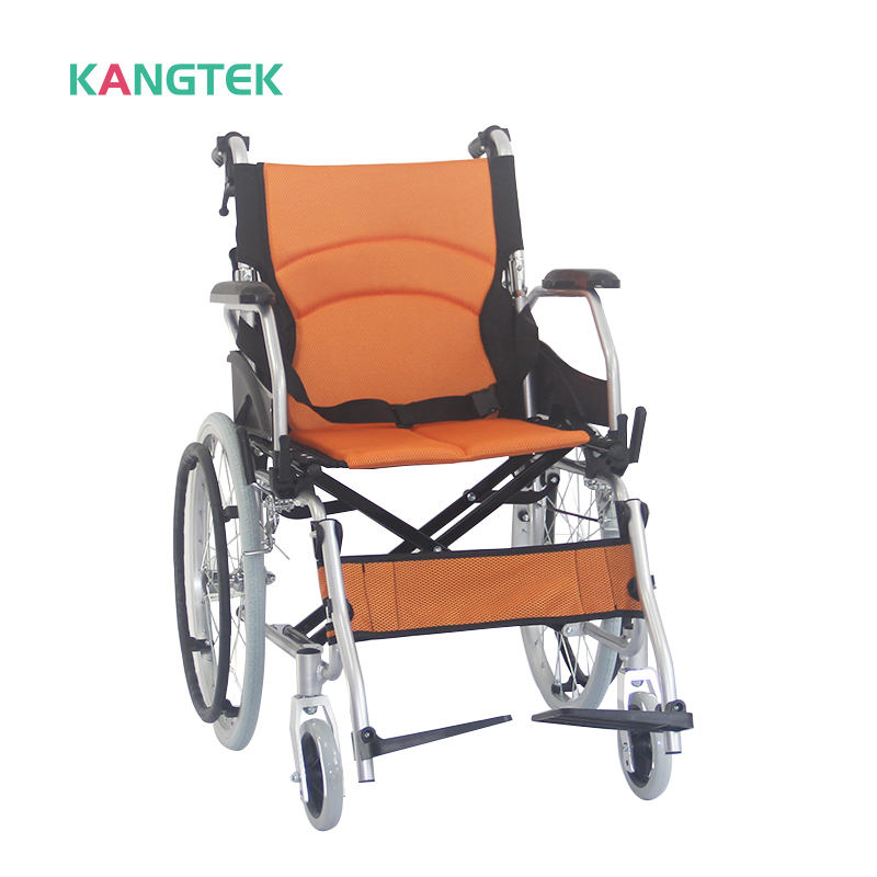 Hot selling wholesale lightweight wheelchair foldable para sa mga hakbang