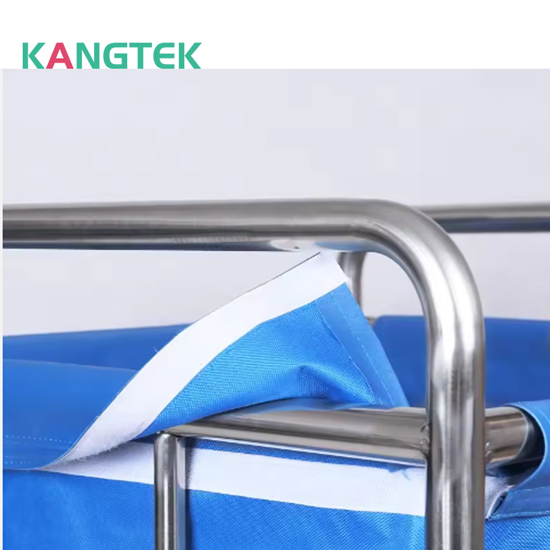 Medical Hospital Furniture Dressing Dirty Solid Linen Laundry Trolley Portable Dressing Trolley